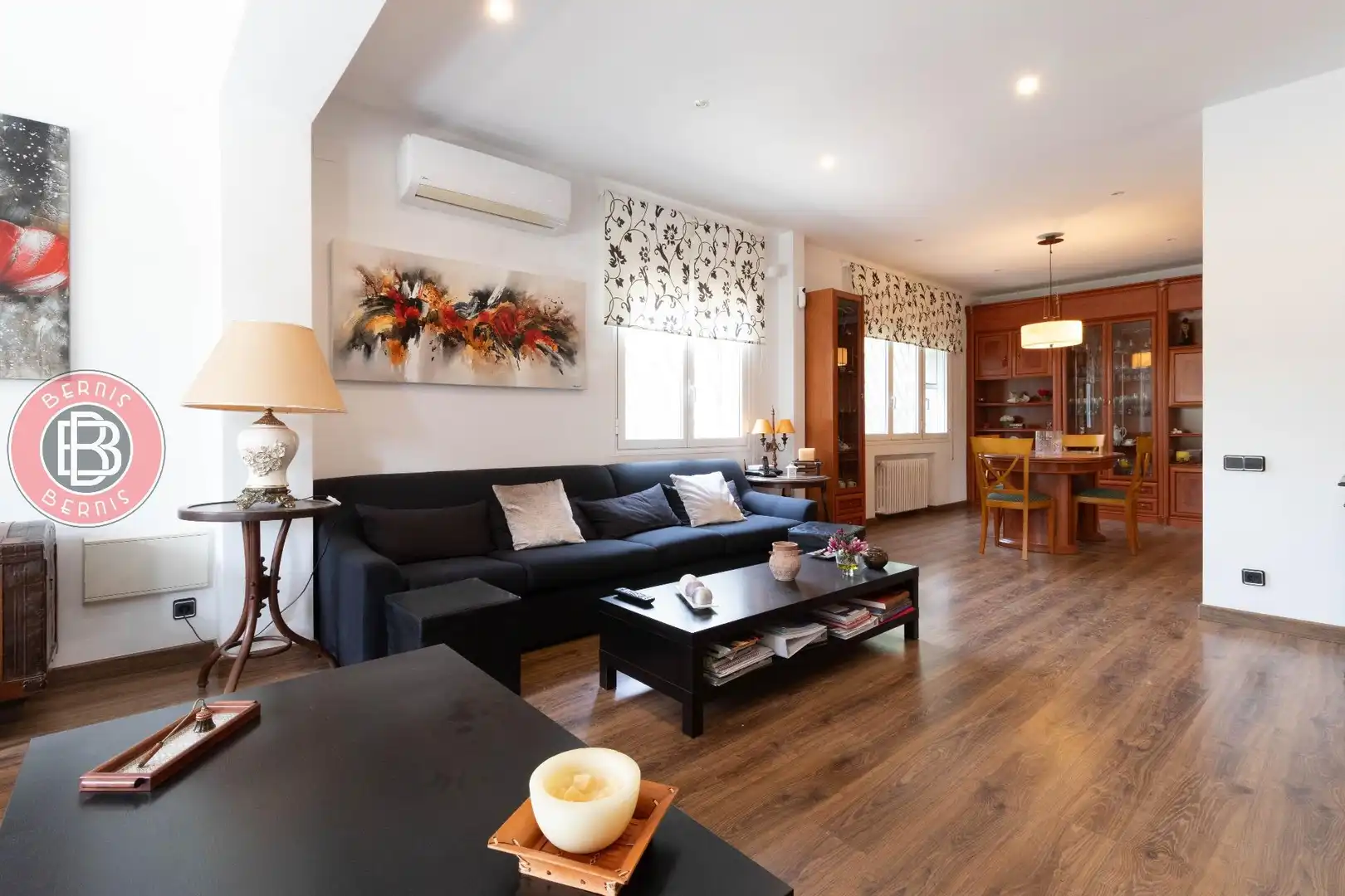 Sala de estar de Casa o chalet en venta en Begues con Aire acondicionado, Calefacción y Jardín privado
