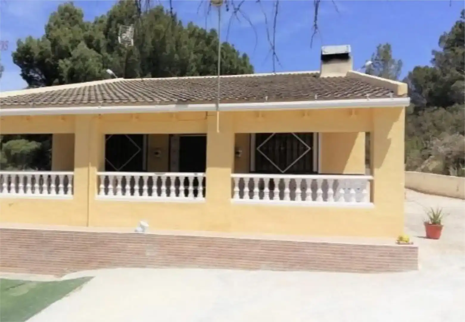 Vista exterior de Finca rústica en venta en Villena con Piscina y Balcón