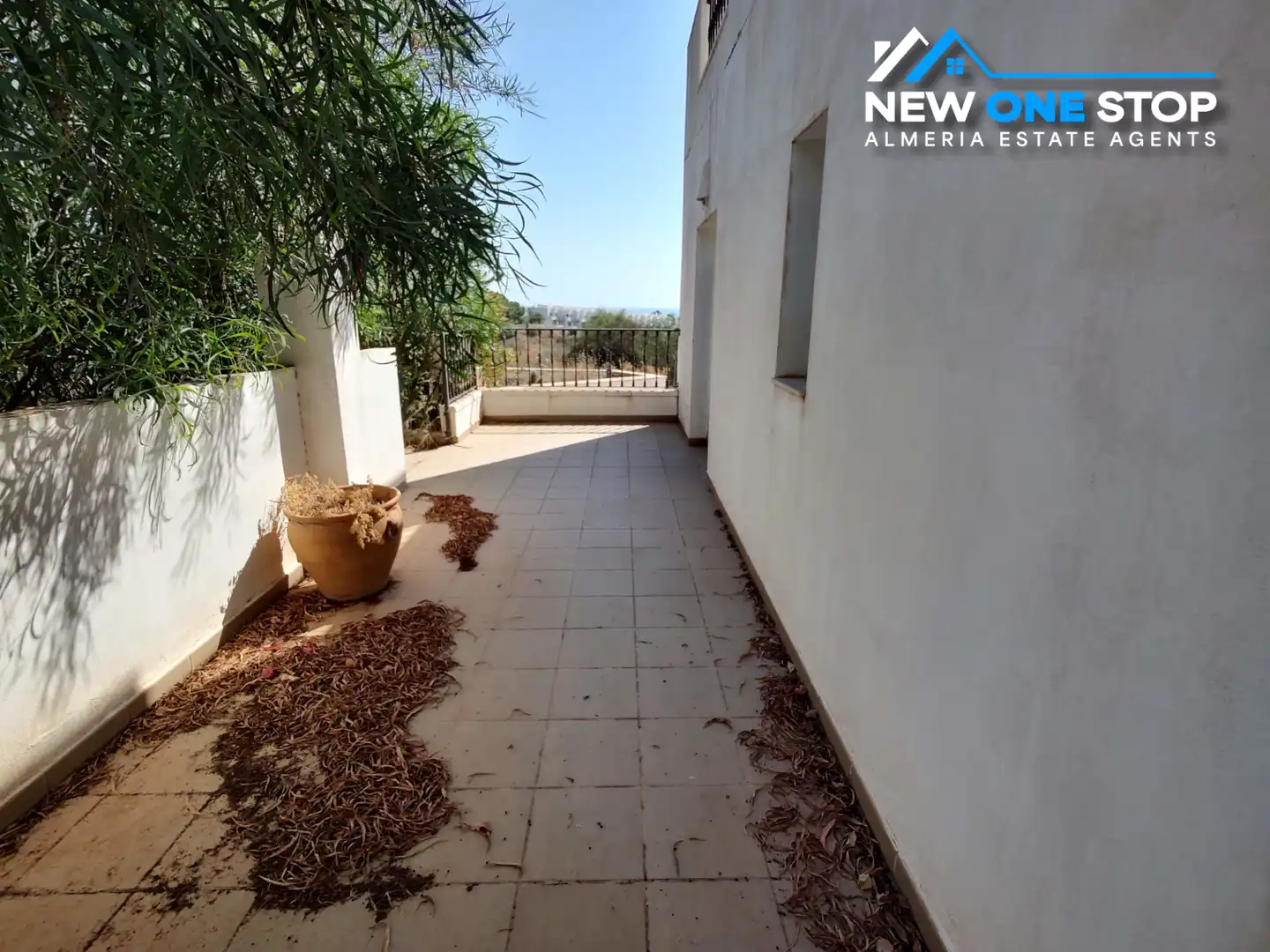 Terraza de Casa o chalet en venta en Mojácar con Aire acondicionado, Jardín privado y Terraza