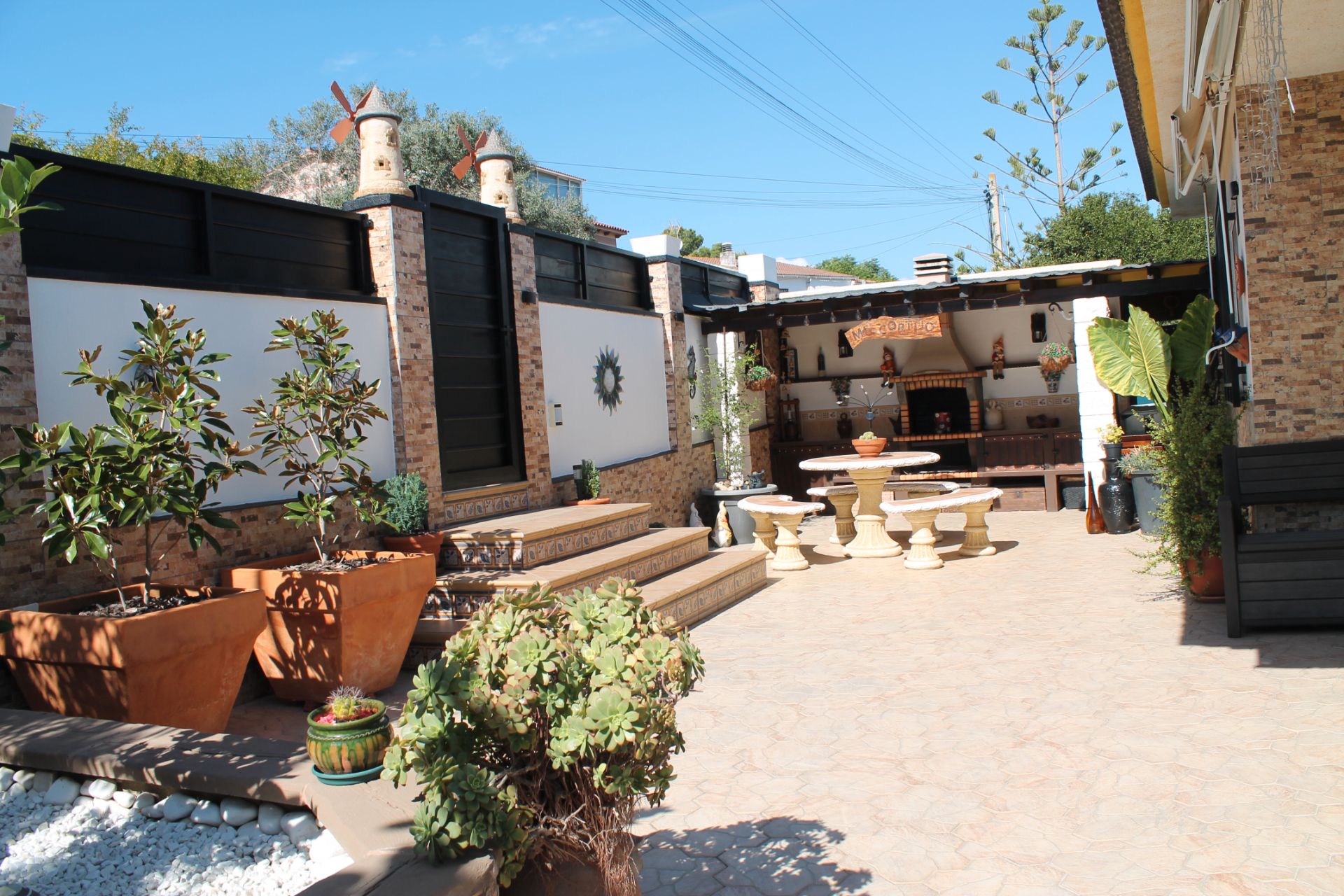 Jardí de Casa o xalet en venda en Calafell amb Aire condicionat, Calefacció i Jardí privat