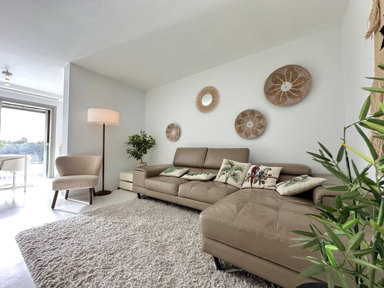 Wohnzimmer von Wohnung zum Verkauf in  Palma de Mallorca mit Klimaanlage, Heizung und Terrasse