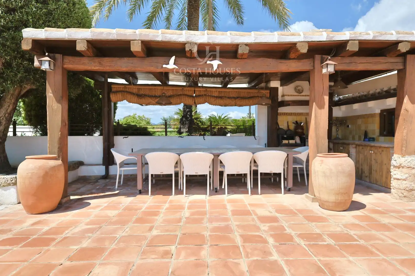 Terrace of Houses for sale in Jávea / Xàbia  with Air Conditioner, Private garden and Terrace