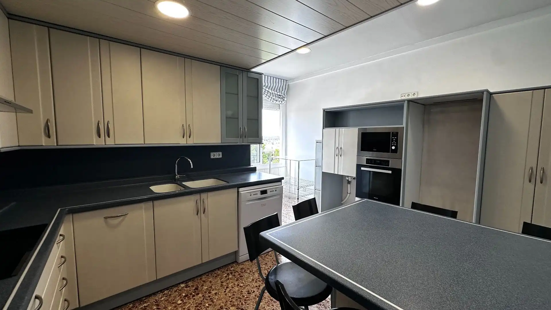Kitchen of Flat for rent in Tortosa  with Air Conditioner, Terrace and Furnished