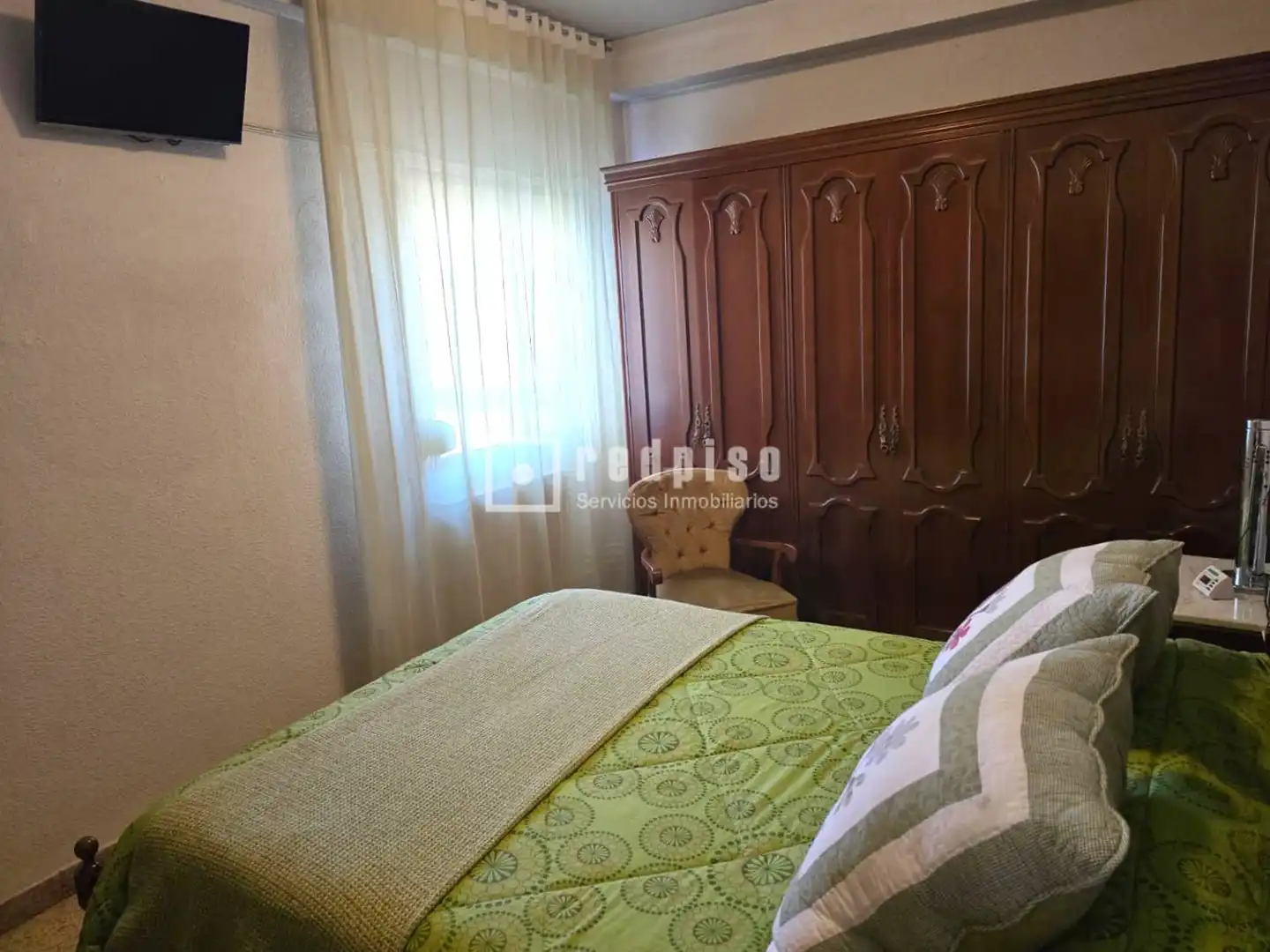 Bedroom of Flat for sale in Madrid  with Air Conditioner, Heating and Terrace