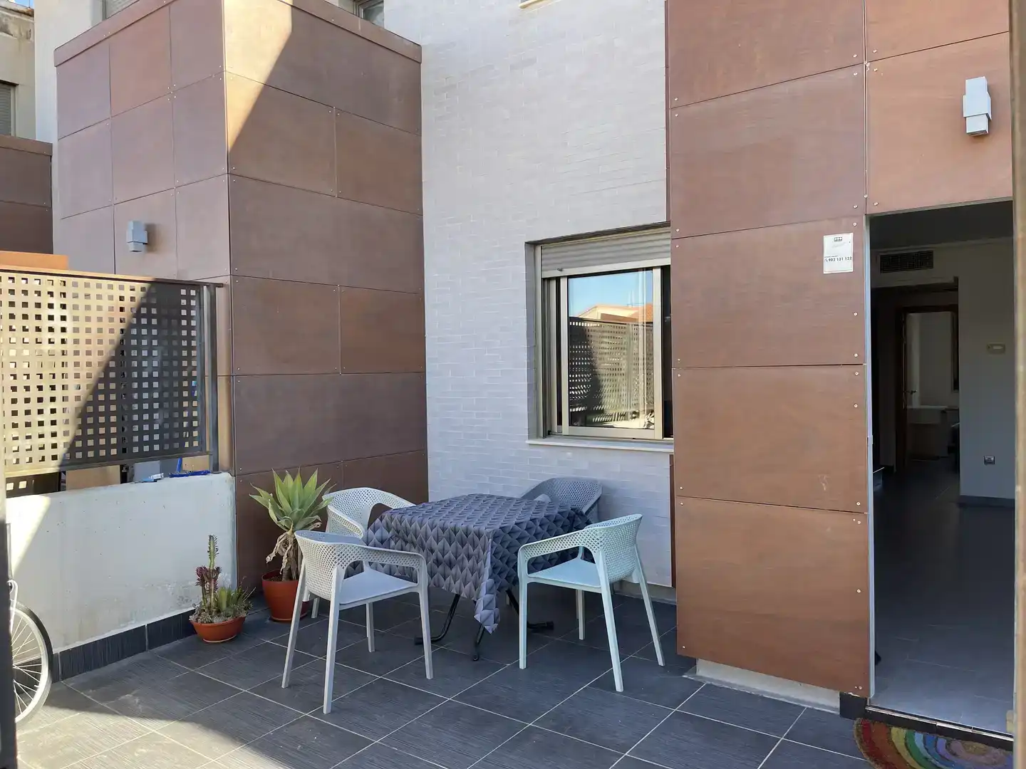 Terrace of Flat for sale in Pilar de la Horadada  with Private garden, Swimming Pool and Furnished