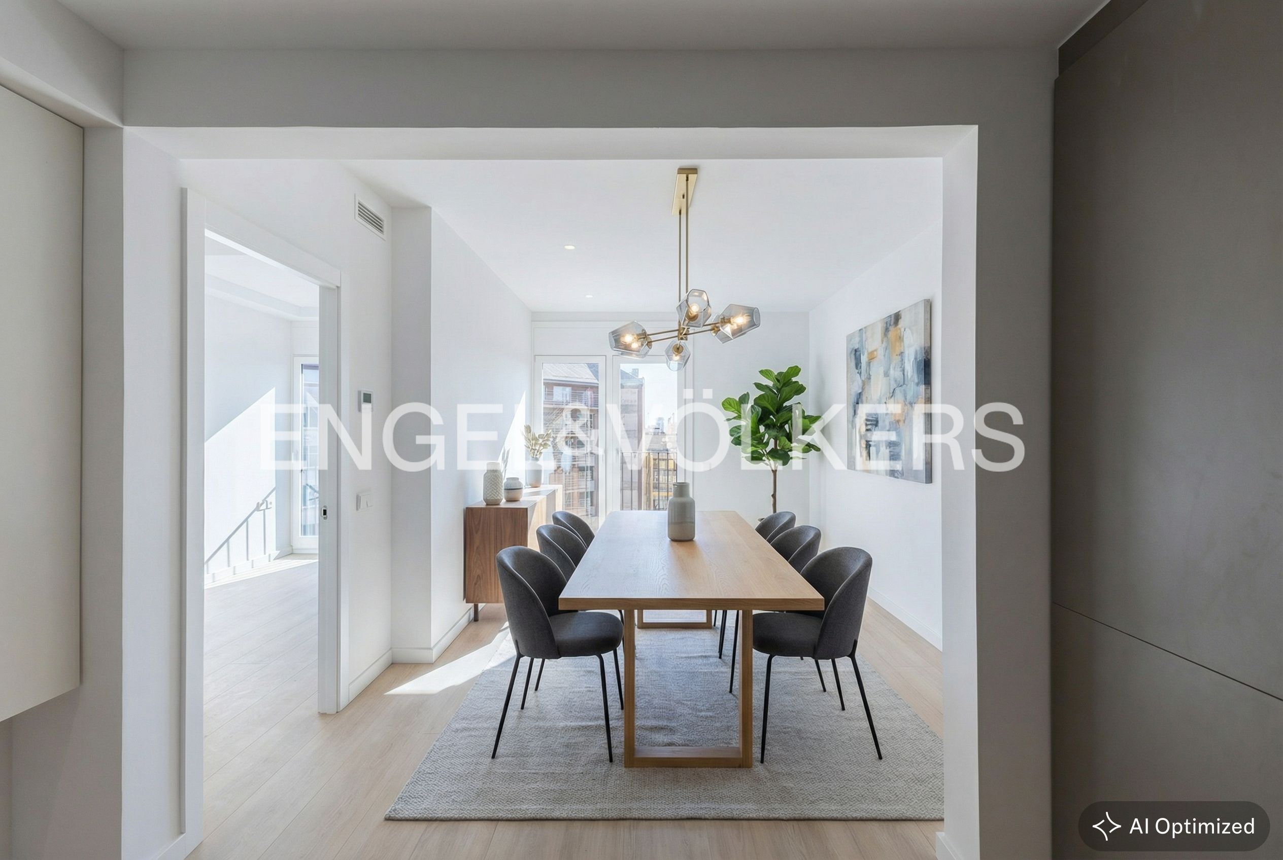 Comedor de Piso en venta en  Barcelona Capital con Aire acondicionado, Calefacción y Parquet