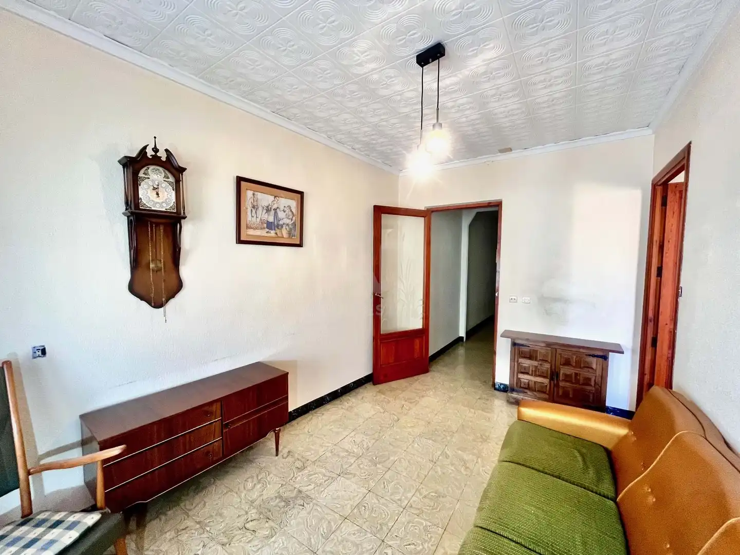 Sala de estar de Casa adosada en venta en Benlloc con Calefacción y Terraza