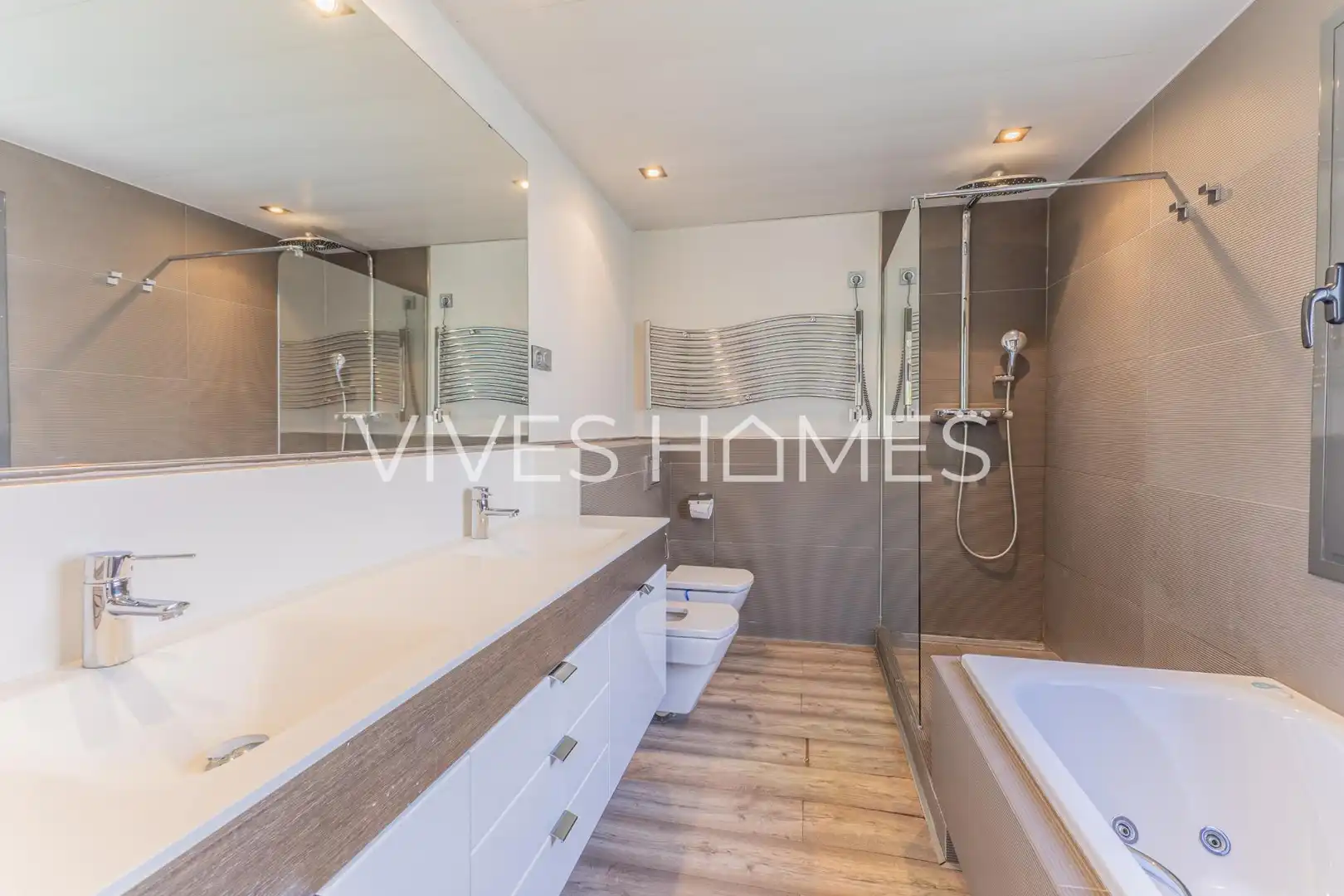Baño de Casa o chalet en venta en Sant Andreu de Llavaneres con Aire acondicionado, Calefacción y Jardín privado