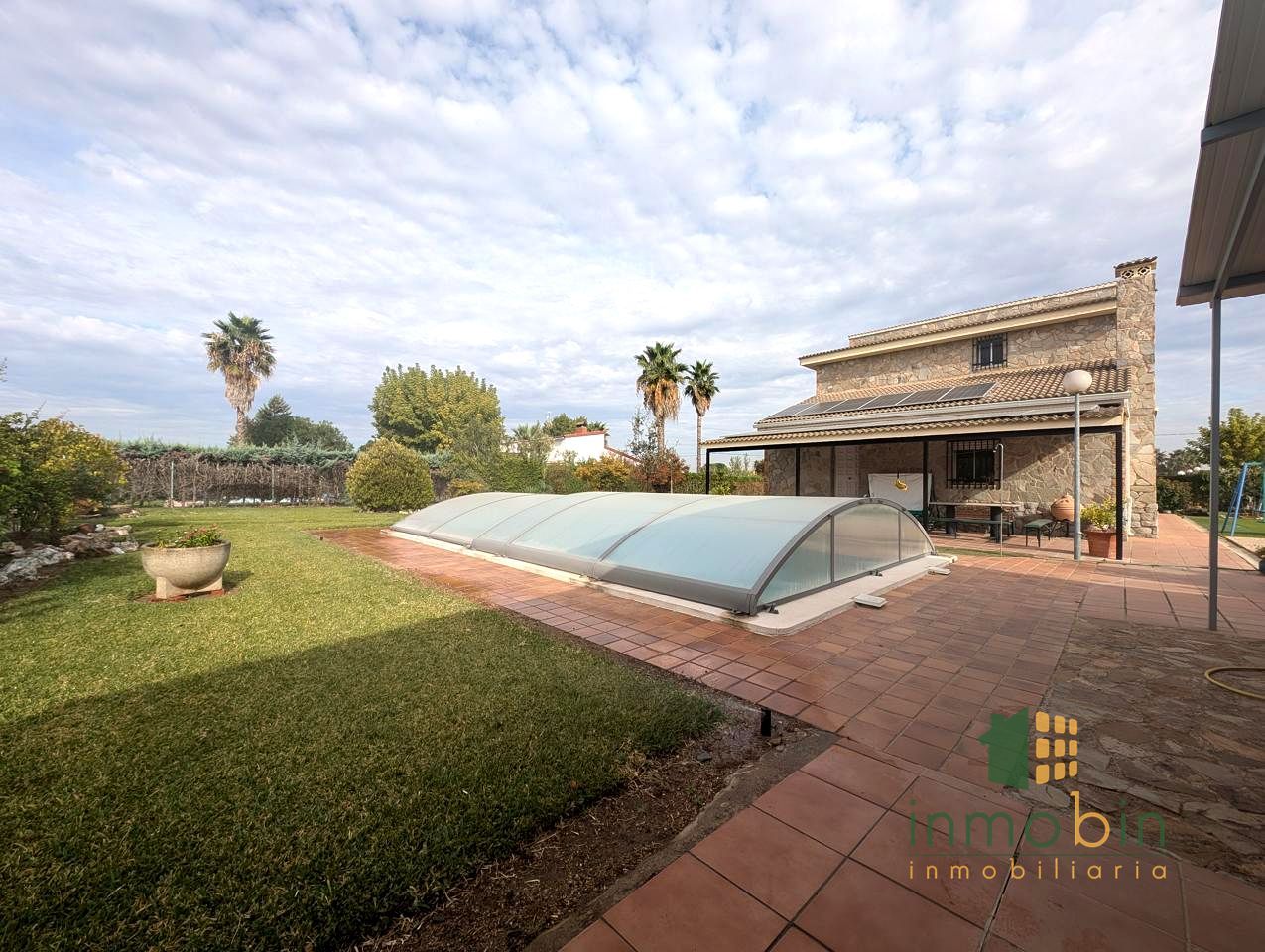 Jardí de Finca rústica en venda en Don Benito amb Jardí privat i Piscina