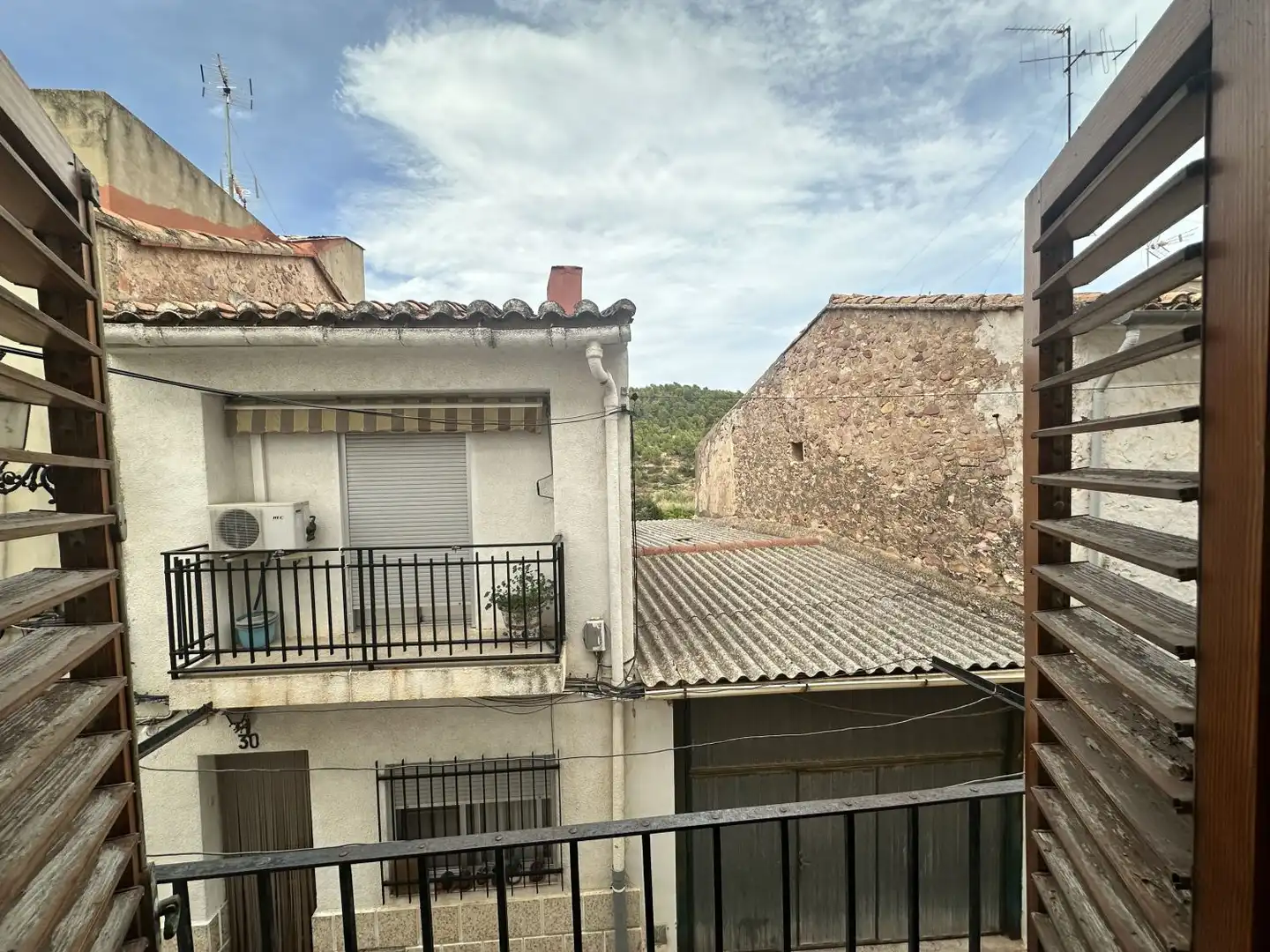 Balcony of Houses for sale in Algar de Palància  with Private garden, Storage room and Balcony