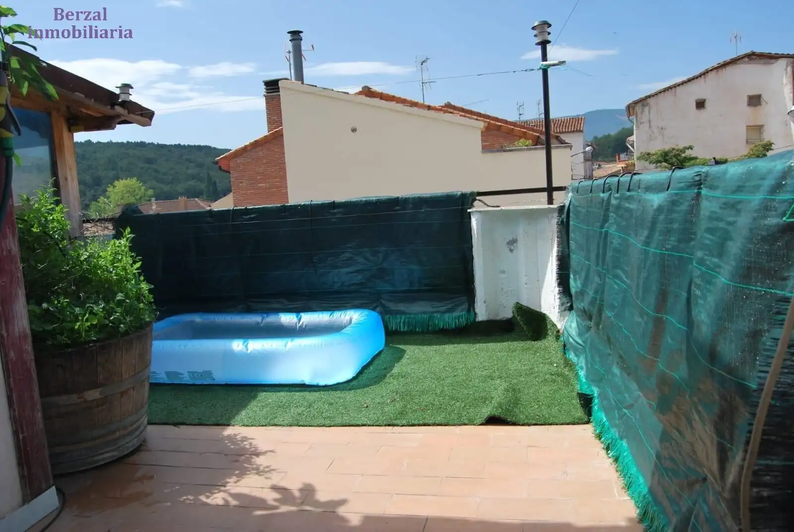 Terrace of Houses for sale in Hornos de Moncalvillo  with Private garden, Terrace and Storage room