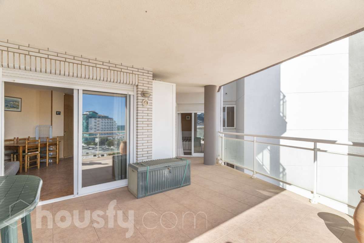 Terrace of Flat for sale in Peñíscola / Peníscola  with Terrace, Furnished and Community pool