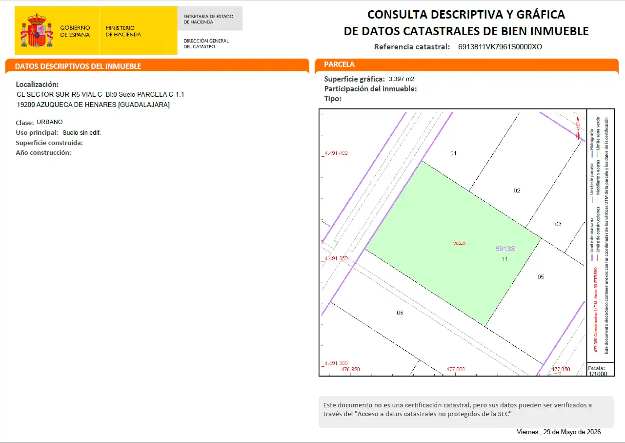 Residencial en venta en Azuqueca de Henares