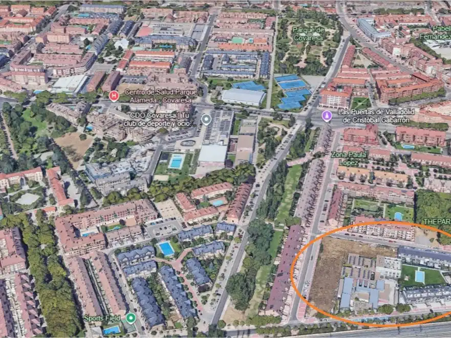 Vista exterior de Residencial en venta en Valladolid