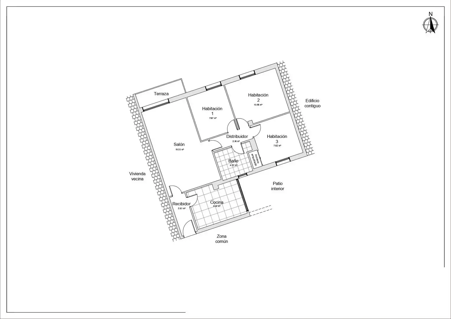 Piso en venta en Córdoba con Aire acondicionado y Terraza