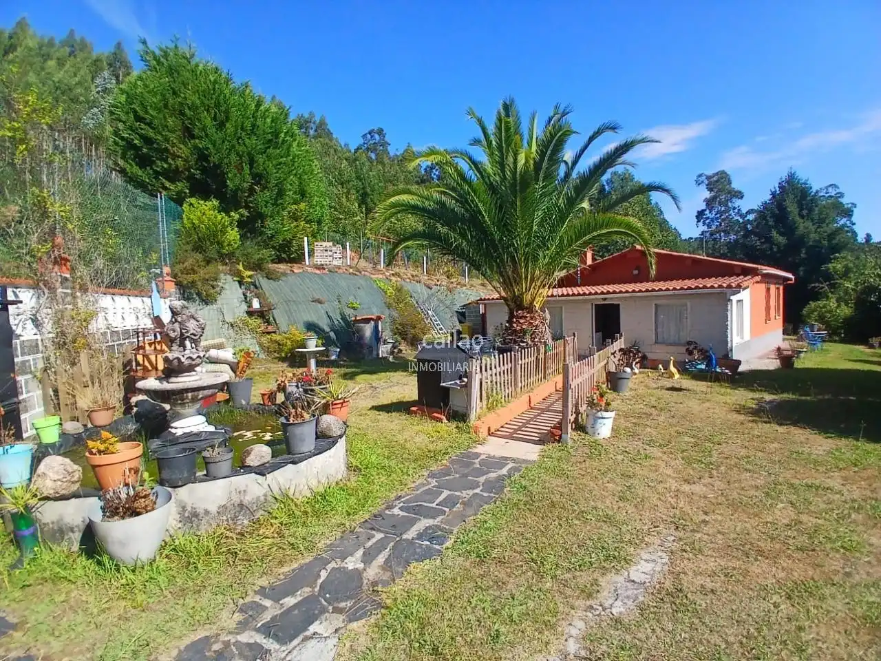 Jardí de Casa o xalet en venda en San Sadurniño amb Jardí privat i Moblat