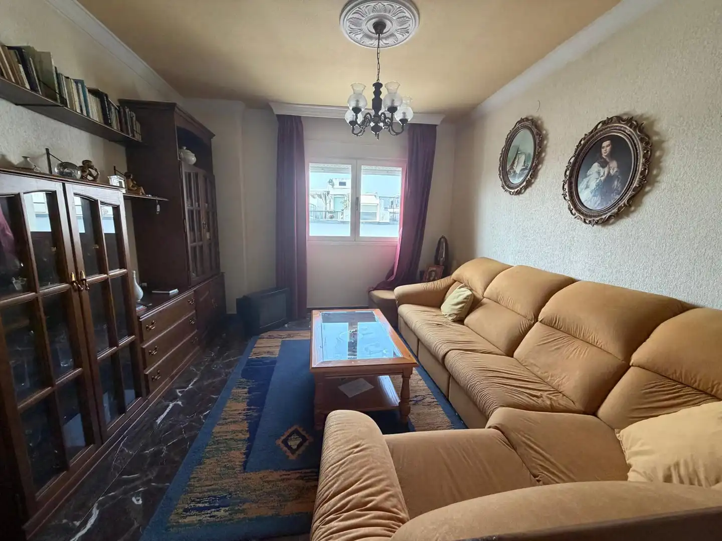 Sala de estar de Piso en venta en Armilla con Amueblado