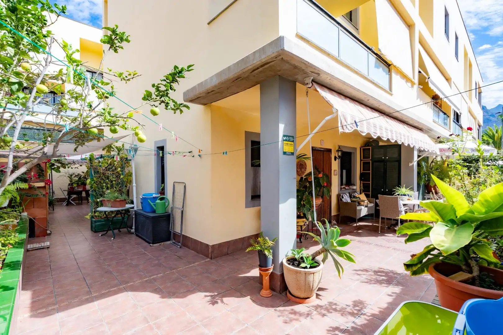 Terrace of Flat for sale in Adeje  with Private garden, Terrace and Balcony