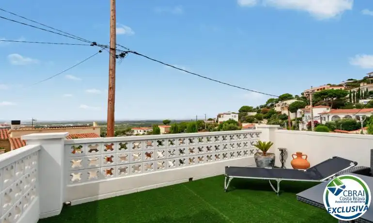 Terraza de Casa o chalet en venta en Roses con Aire acondicionado, Calefacción y Piscina
