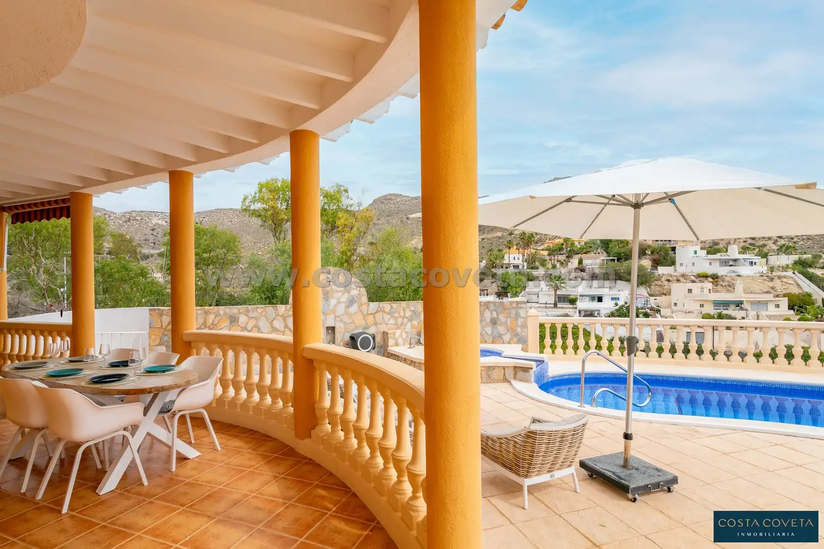 Terrace of Houses for sale in El Campello  with Air Conditioner, Private garden and Terrace