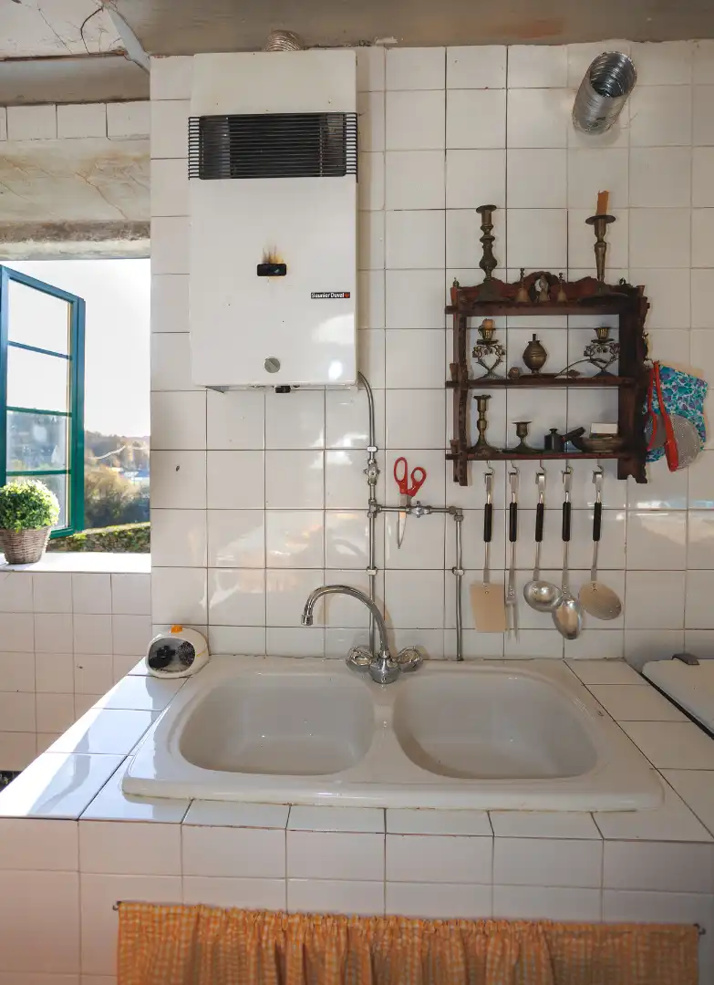 Cocina de Casa o chalet en venta en Lugo con Jardín privado, Terraza y Amueblado