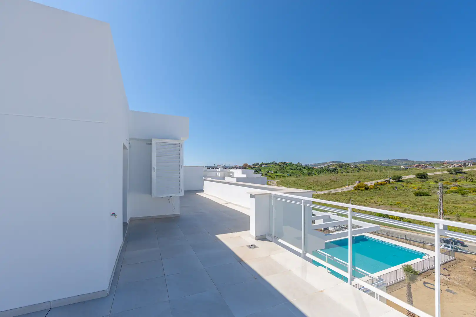 Swimming pool of Attic for sale in Mijas  with Air Conditioner, Terrace and Swimming Pool
