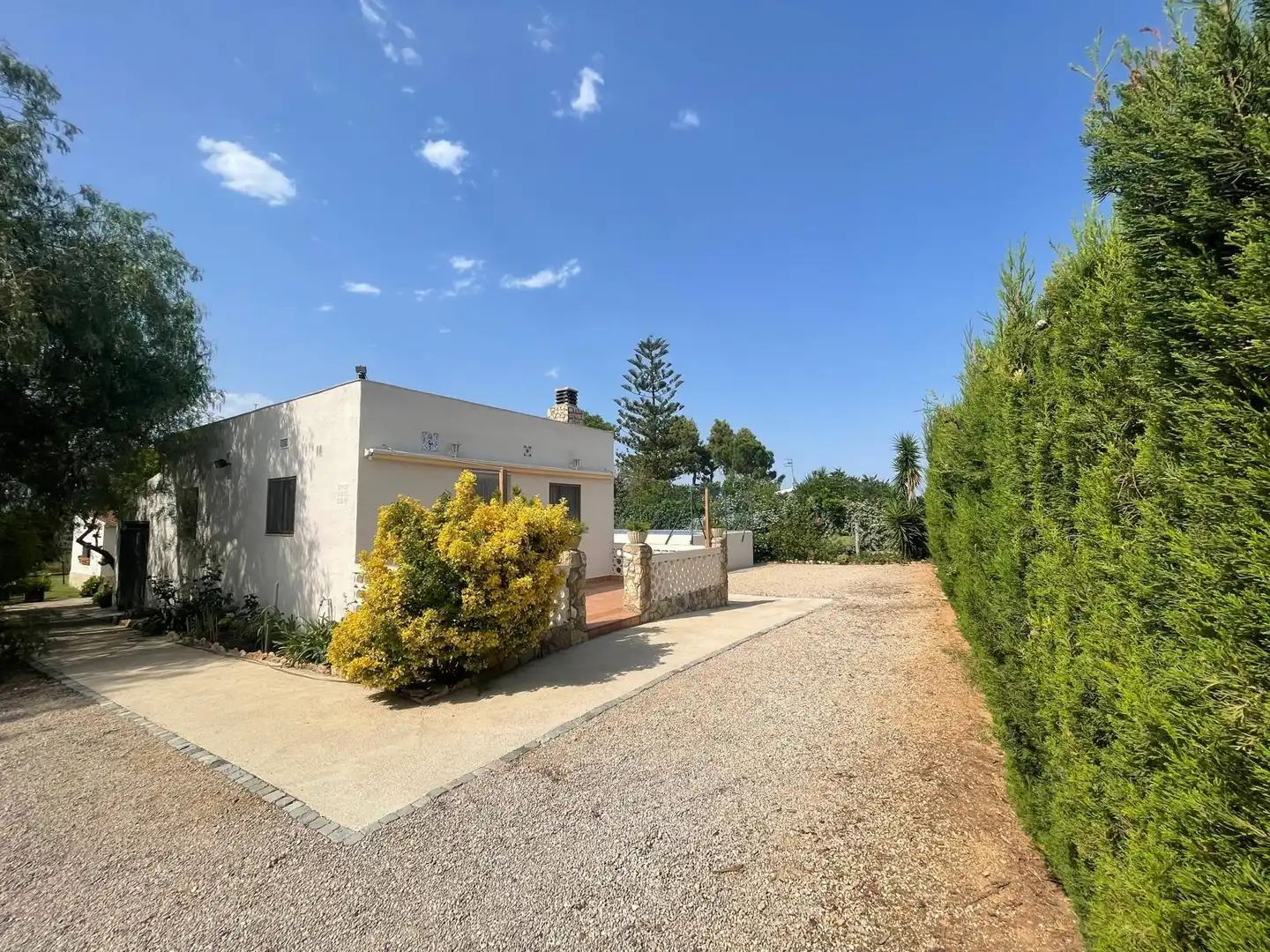 Vista exterior de Finca rústica en venda en Masdenverge amb Jardí privat, Traster i Moblat