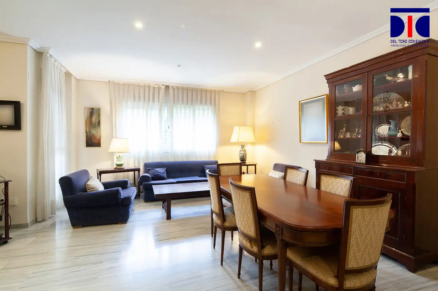 Sala de estar de Piso en venta en Sevilla con Aire acondicionado, Calefacción y Terraza