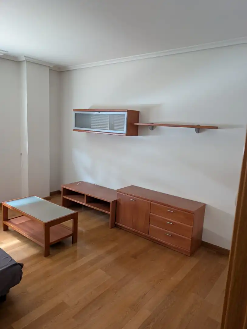 Living room of Flat for sale in Palencia  with Heating, Parquet flooring and Storage room