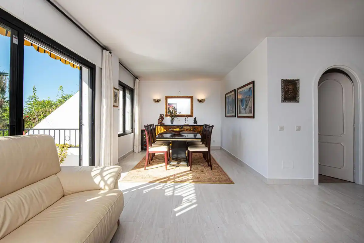 Comedor de Casa adosada en venta en Marbella con Terraza y Piscina