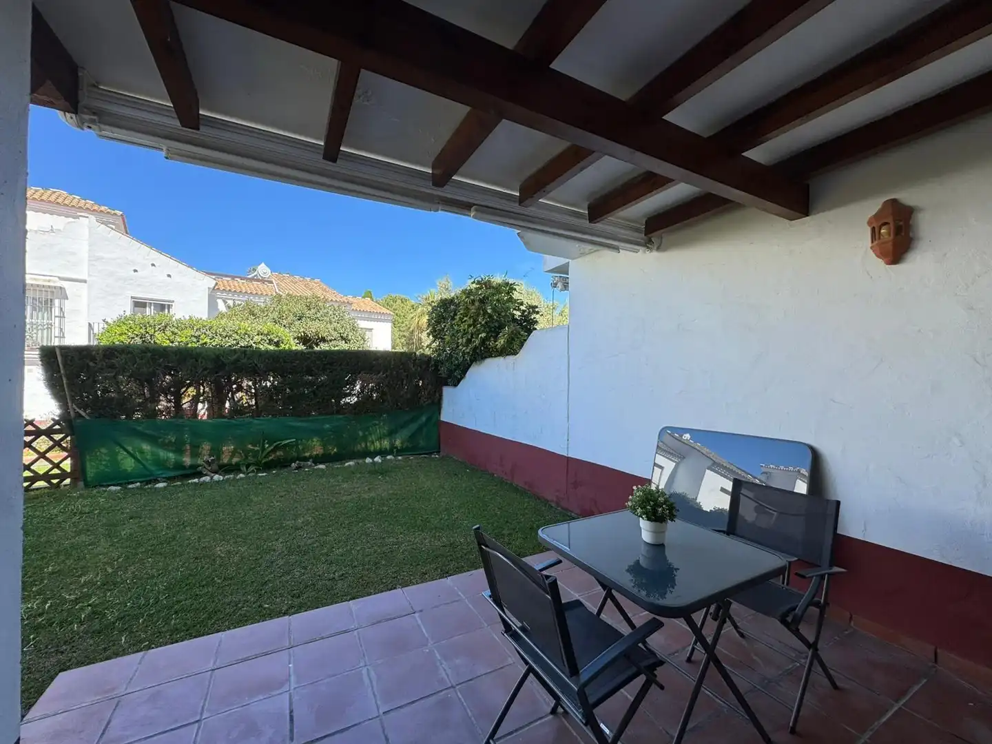 Garden of Apartments for sale in Rota  with Air Conditioner, Private garden and Terrace