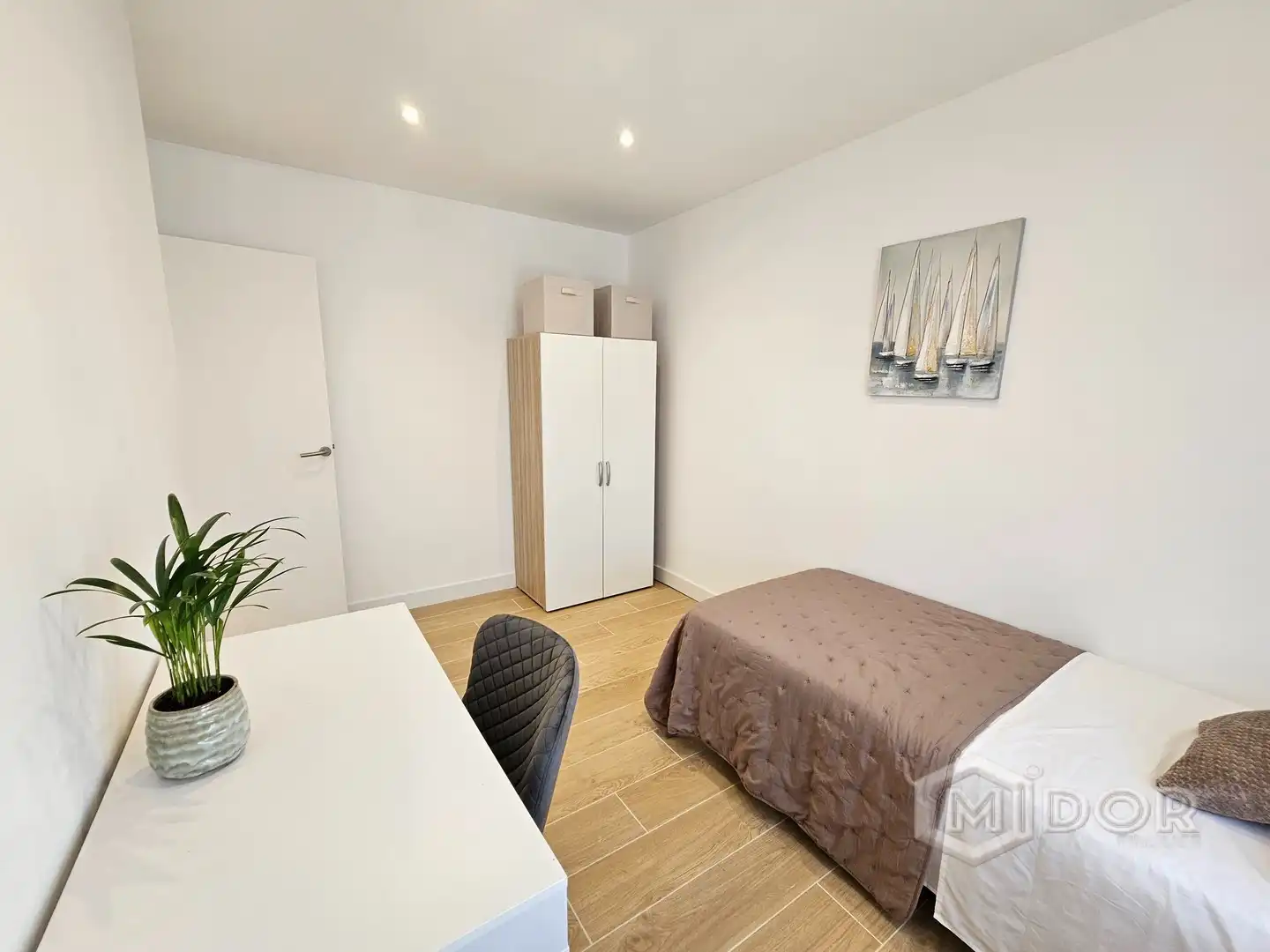 Bedroom of Apartments for sale in Sant Feliu de Guíxols  with Air Conditioner, Furnished and Oven