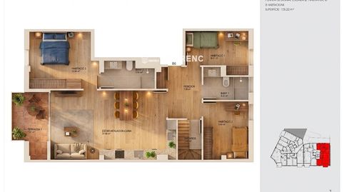 Foto 2 de Piso en venta en Del Nord, Centre, Torredembarra