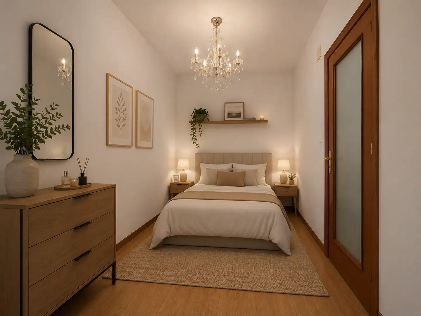 Bedroom of Flat for sale in Gijón 