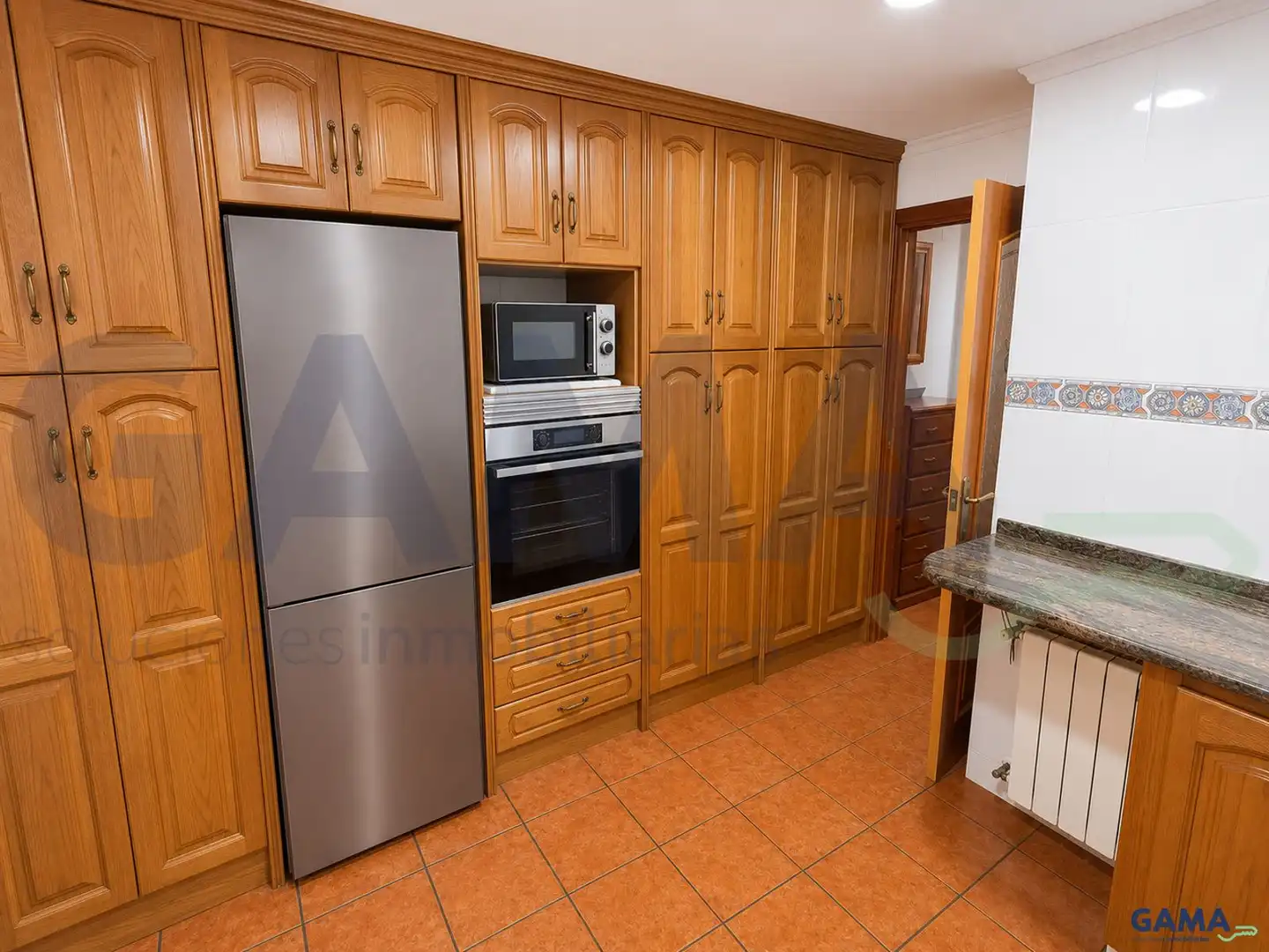 Cocina de Casa o chalet en venta en La Pobla Llarga con Aire acondicionado y Trastero
