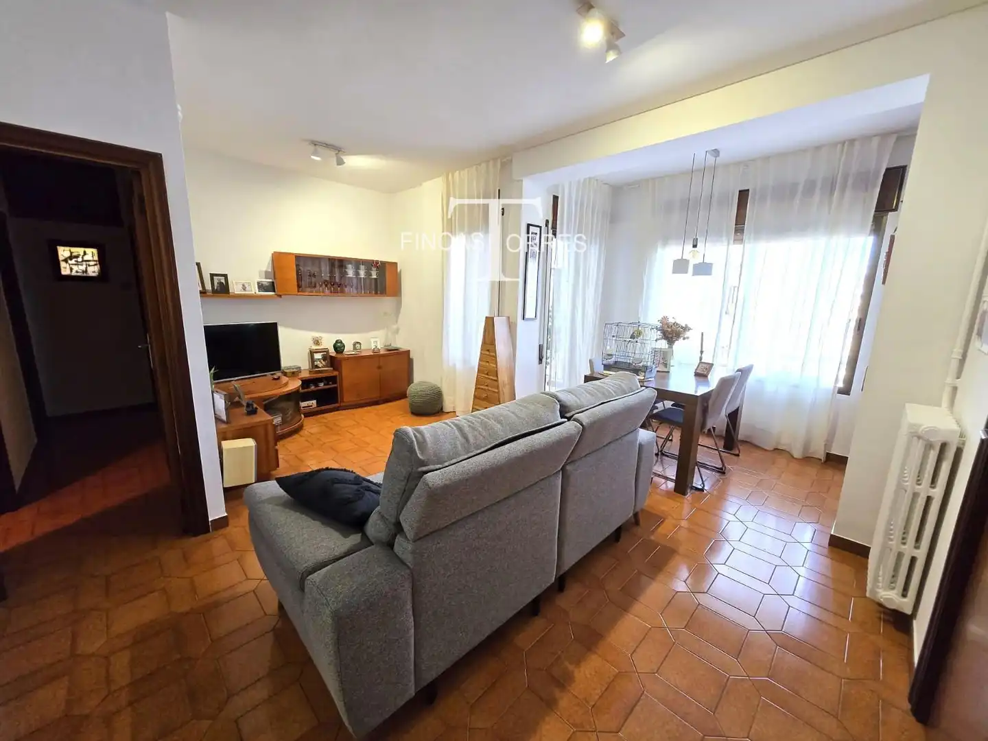 Sala d'estar de Pis en venda en Barcelona amb Terrassa