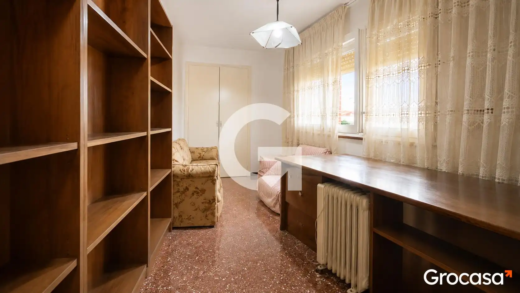 Bedroom of Flat for sale in L'Hospitalet de Llobregat  with Air Conditioner and Balcony