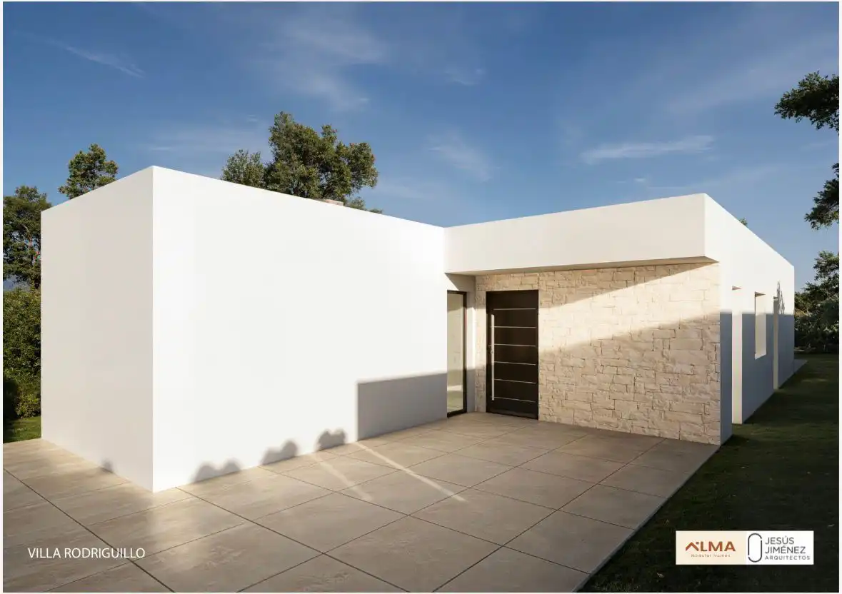 Vista exterior de Casa o chalet en venta en El Pinós / Pinoso con Jardín privado, Terraza y Piscina