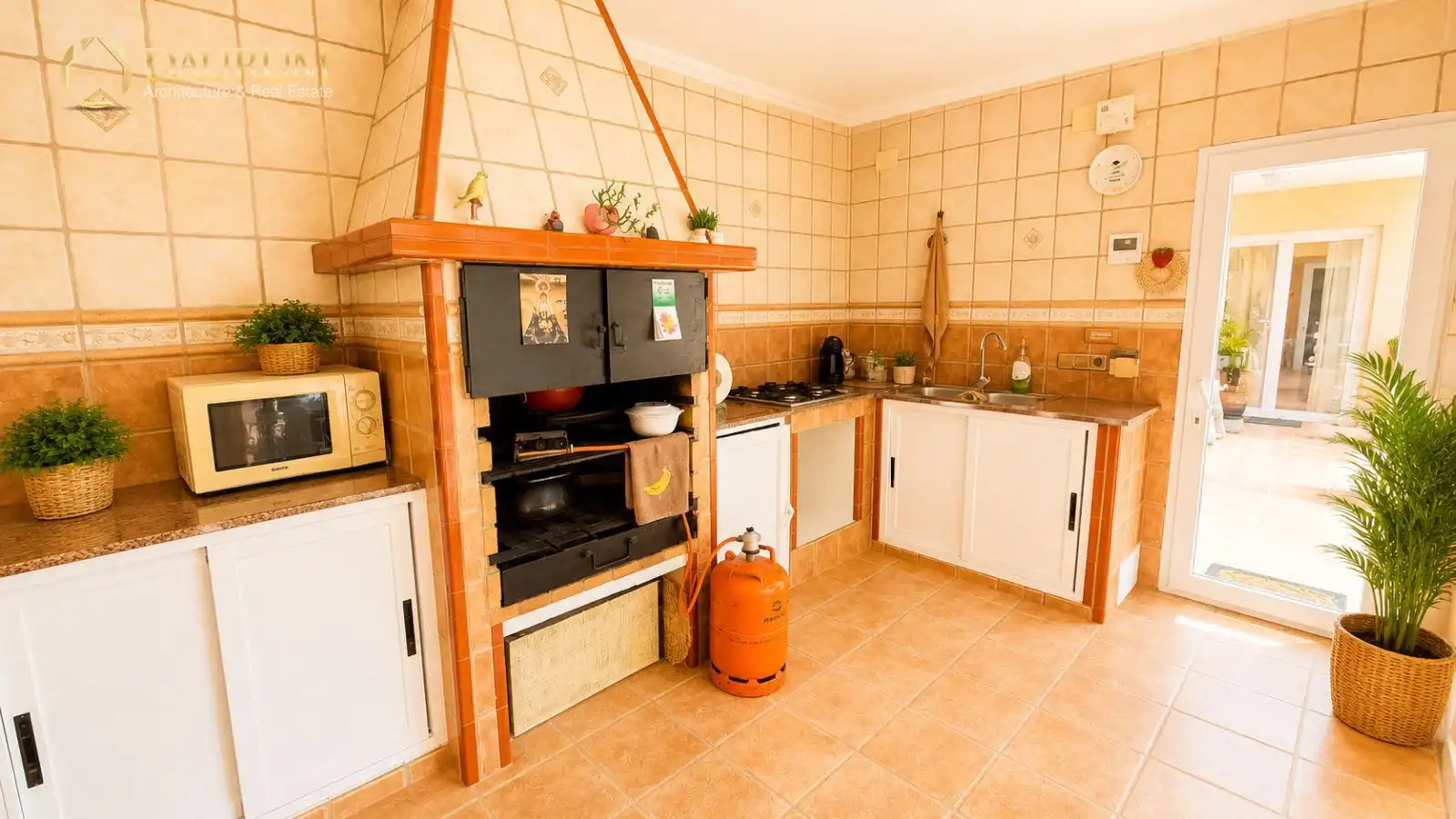 Kitchen of Houses for sale in L'Alfàs del Pi  with Air Conditioner, Terrace and Storage room