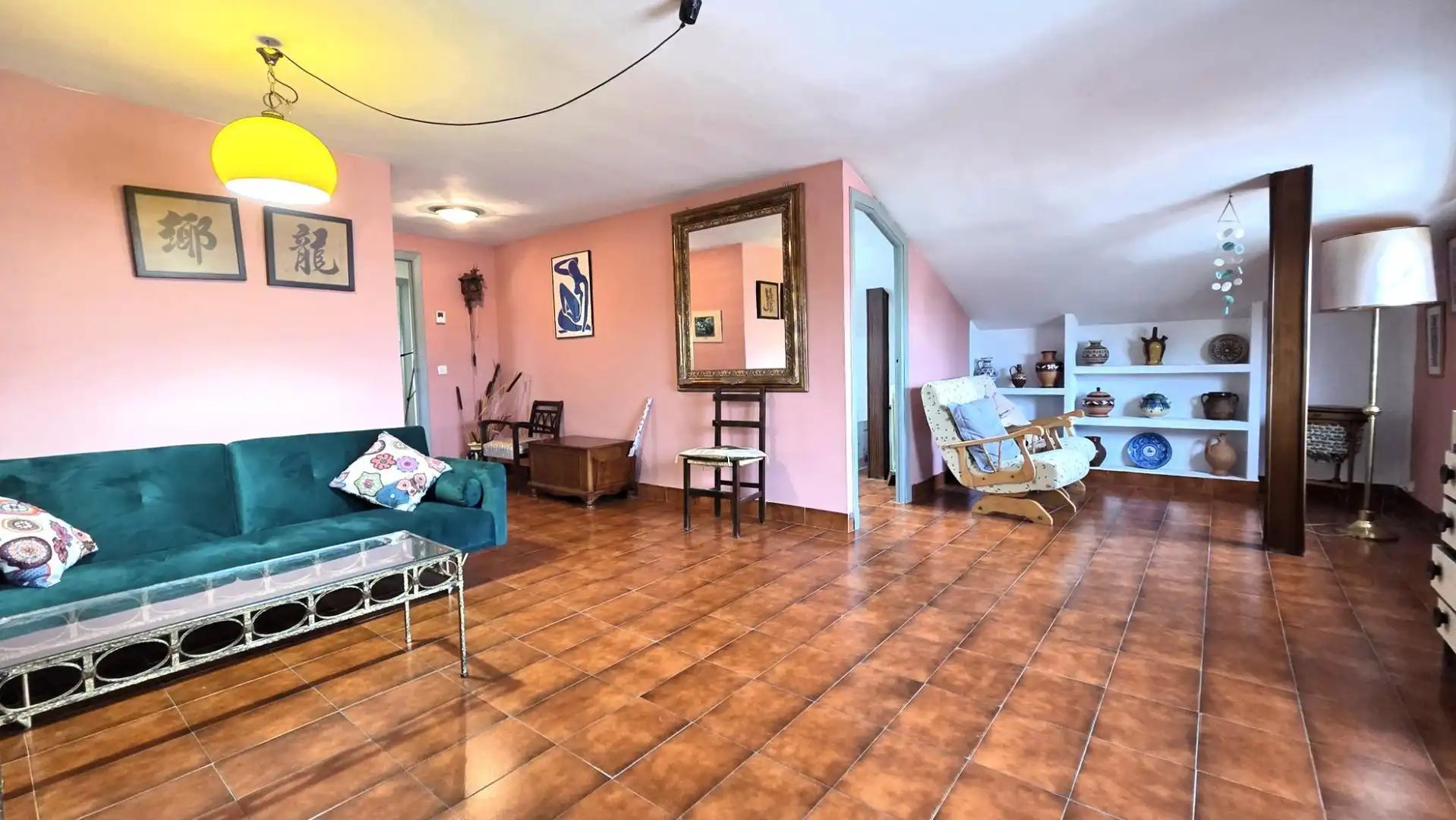 Sala de estar de Piso en venta en Ávila con Calefacción y Amueblado