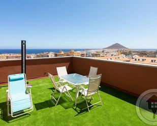 Terrassa de Apartament de lloguer en Granadilla de Abona amb Terrassa, Moblat i Piscina comunitària