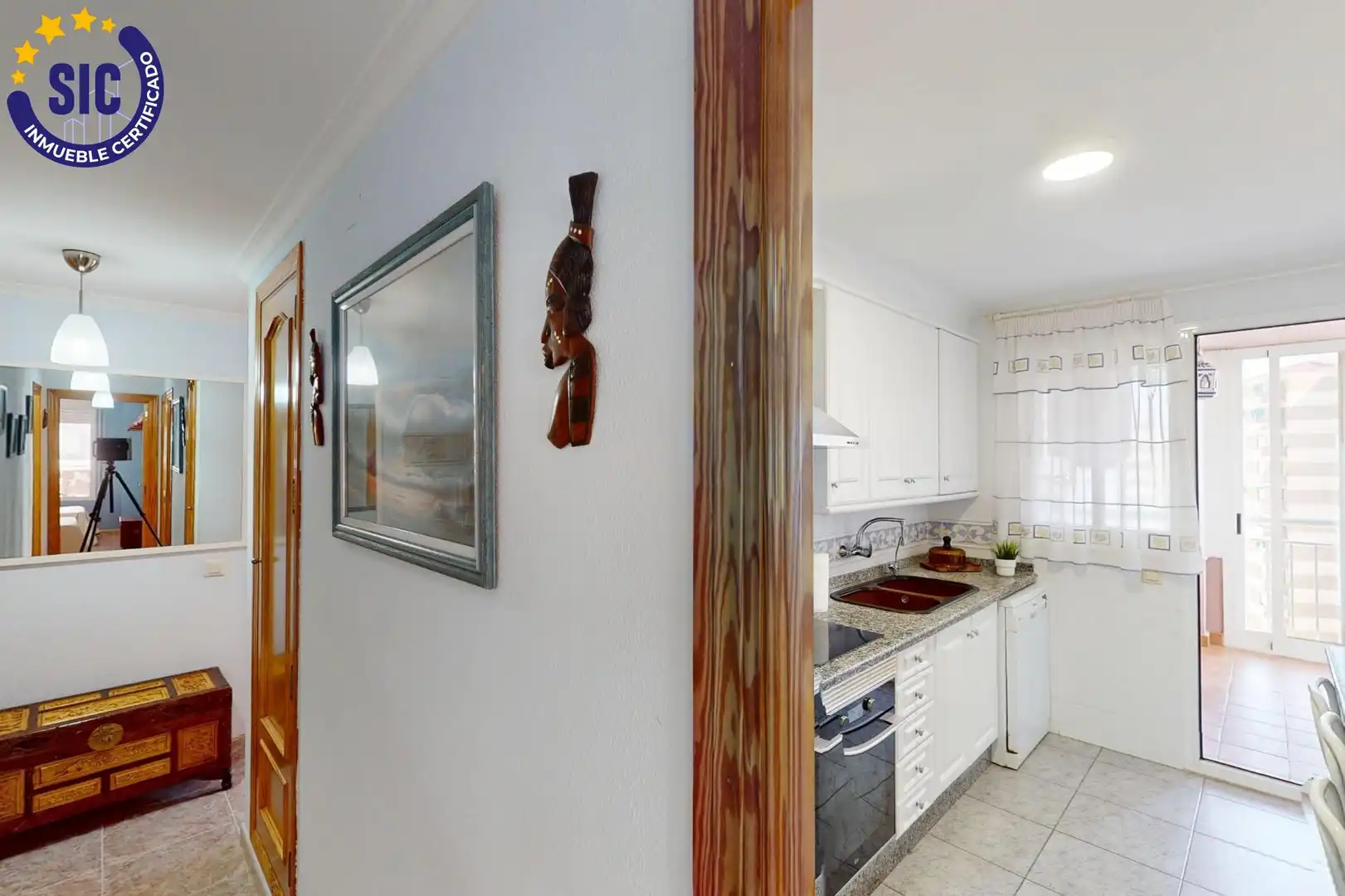 Cocina de Apartamento en venta en Benicasim / Benicàssim con Jardín privado, Terraza y Trastero