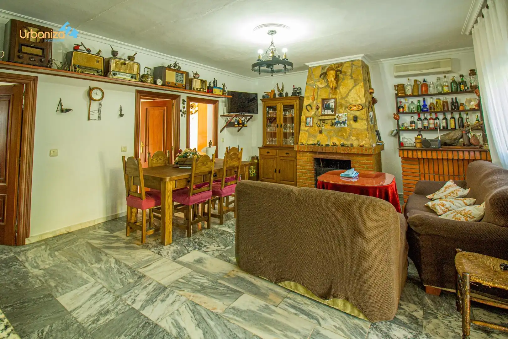 Esszimmer von Haus oder Chalet zum Verkauf in Badajoz mit Privatgarten, Terrasse und Abstellraum