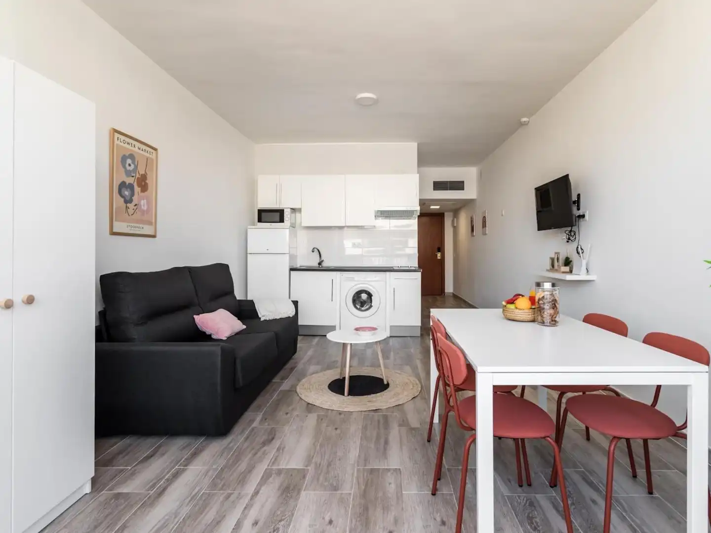 Sala de estar de Apartamento en venta en Fuengirola con Aire acondicionado, Piscina y Amueblado