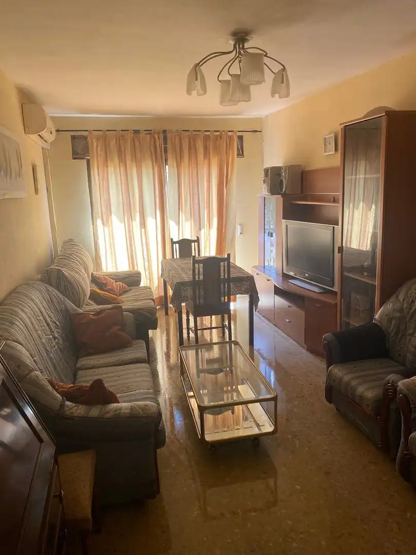 Sala de estar de Piso en venta en Antequera con Aire acondicionado y Balcón