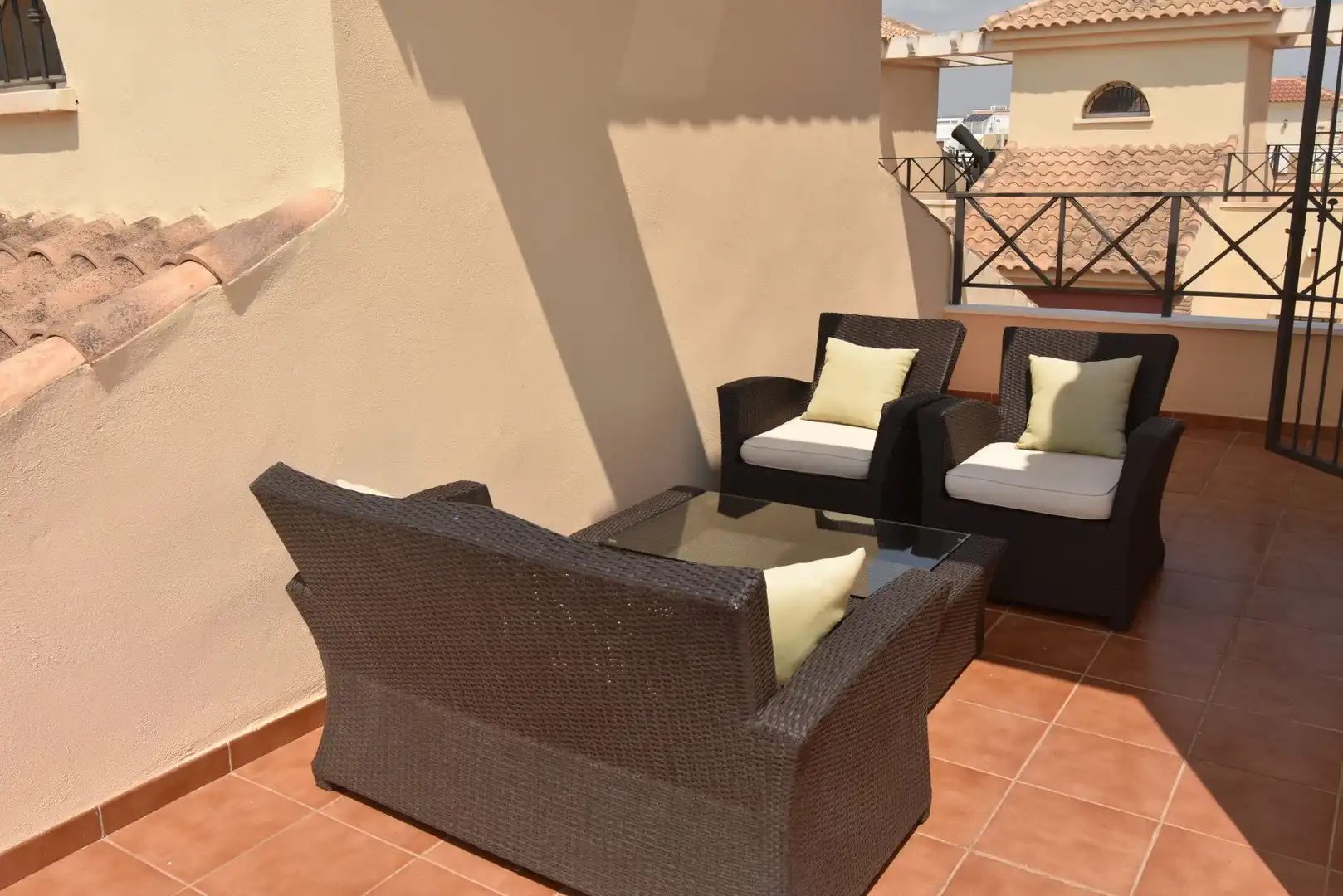 Terraza de Dúplex en venta en Pilar de la Horadada con Aire acondicionado, Calefacción y Jardín privado