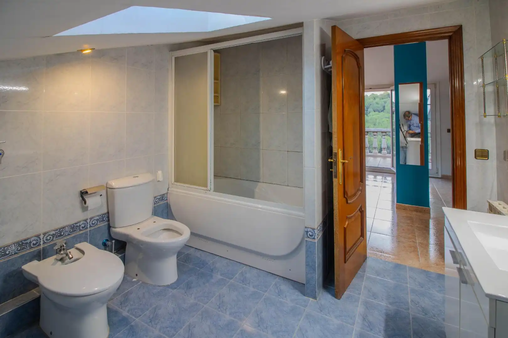 Baño de Casa o chalet en venta en Esparreguera con Aire acondicionado, Calefacción y Jardín privado