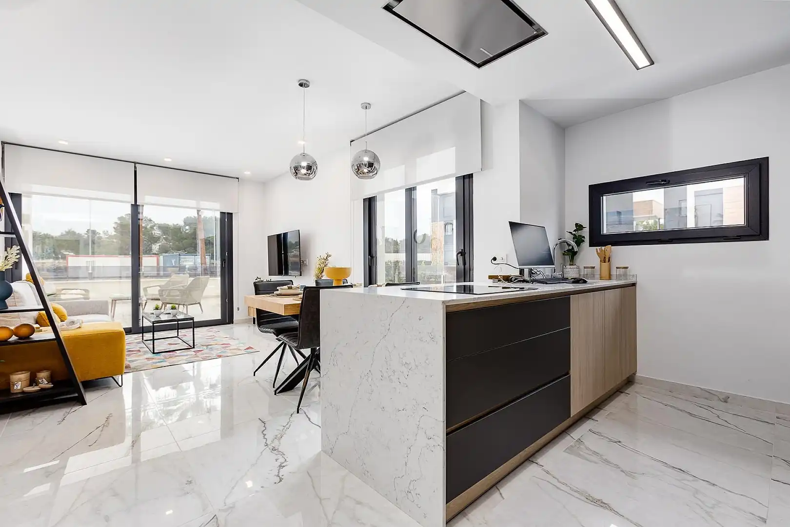 Kitchen of Apartments for sale in Orihuela  with Air Conditioner, Private garden and Terrace