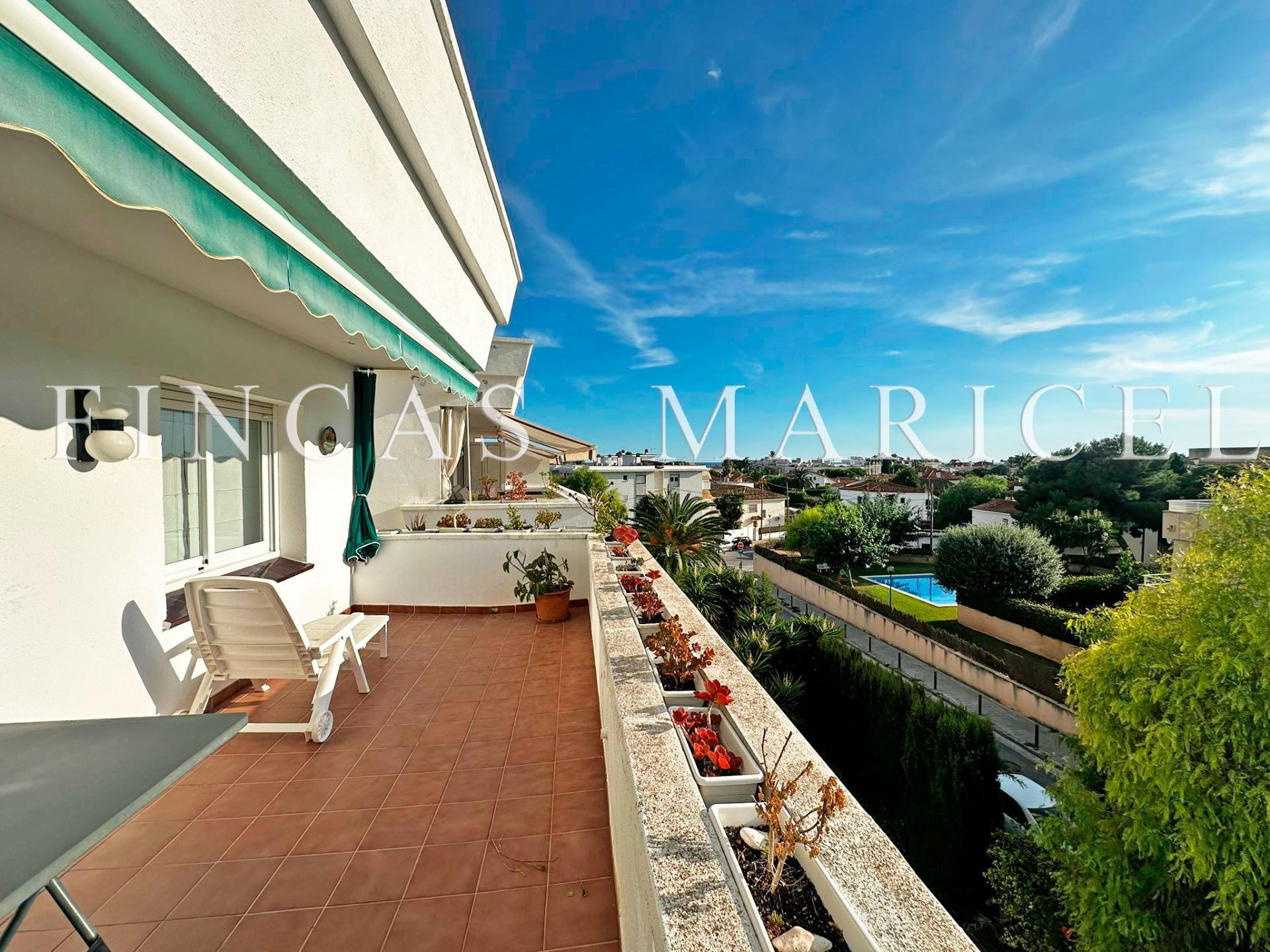 Terrace of Flat for sale in Sitges  with Air Conditioner, Heating and Terrace