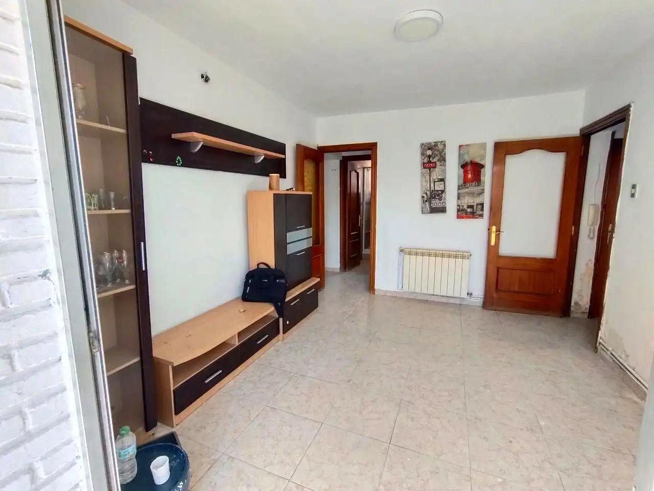 Sala d'estar de Pis en venda en Madrid amb Calefacció i Terrassa